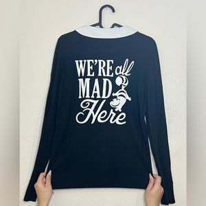 Disney Alice In Wonderland We're All Mad Here Girls Cardigan